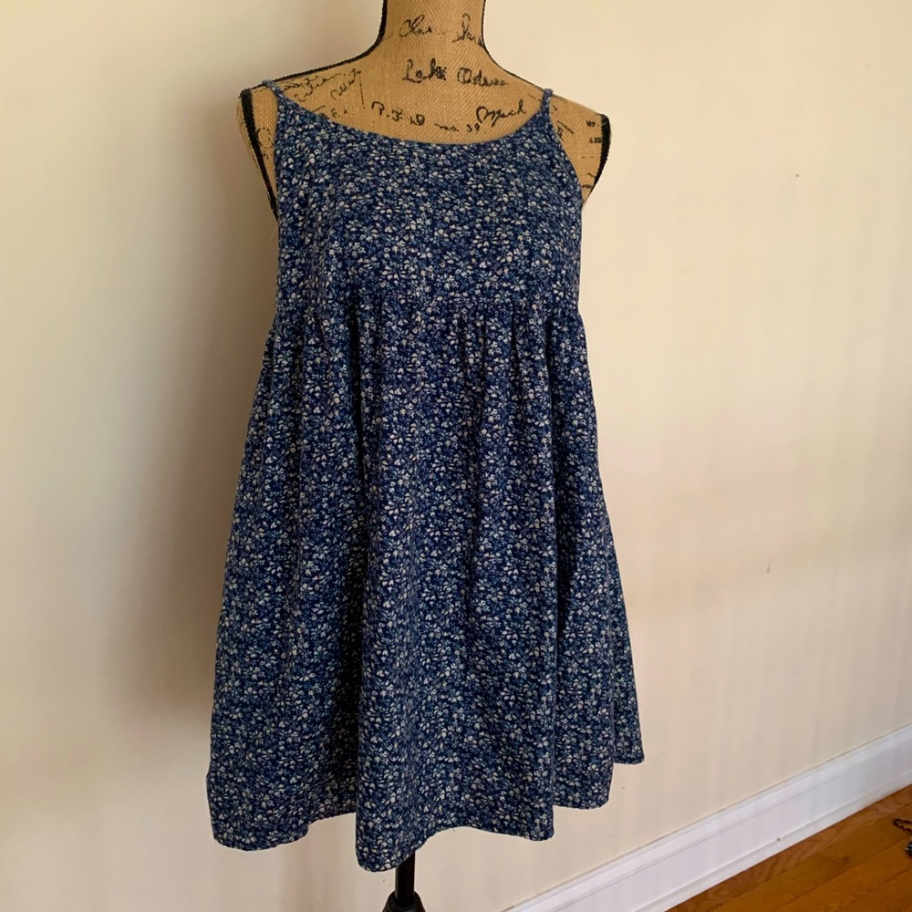 Blue Floral Summer Dress!